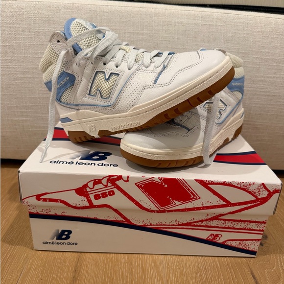 Aime Leon Dore Other - Aime Leon dore x NB White and Blue Sneakers